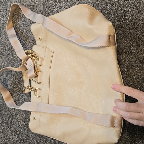 NEW Tommy Hilfiger Beige Designer Tote Bag Backpack - Picture 6 of 11